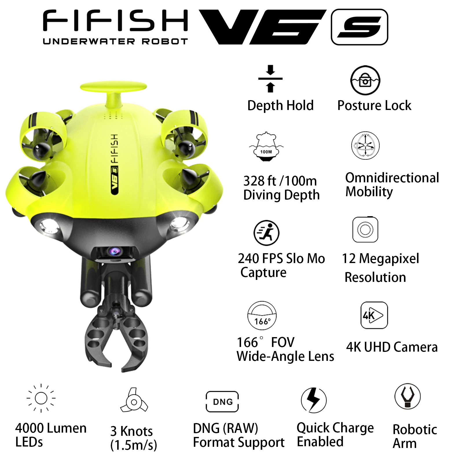 V6s Underwater Drone