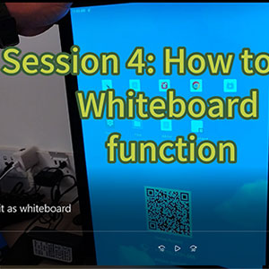 Session 4: How to use this LCD Ads backpack as whiteboard