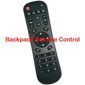 How to use the backpack remote control</a>