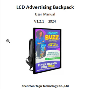 Download the User Manual for the LCD backpack (Mobile Version+Touch Screen)